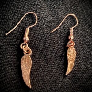 Limited Edition Angel Wings Earrings (Rose Gold Plated)
