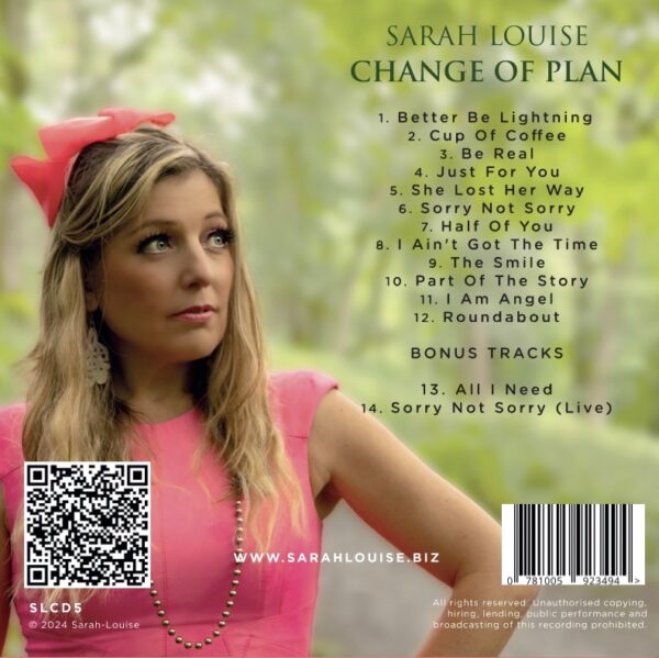 CHANGE OF PLAN (Cd Version) - Image 2