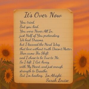 IT’S OVER NOW - Signed Album